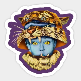 Tiger Lady Sticker